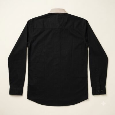 Back_view_of_black_shirt_20260922215713 Aarvo Black Contrast Shirt