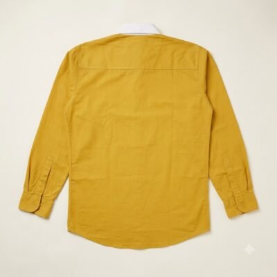 Back_view_of_yellow_shirt_20260922200503 Aarvo Mustard Contrast Shirt