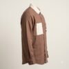 CONTRAST BROWN SHIRT