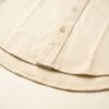 Close-up_of_shirt_hem_20260922202526_2 CONTRAST CREAM SHIRT