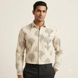 Male_fashion_model_wearing_shirt_20260922203108 Aarvo Branch Print Shirt