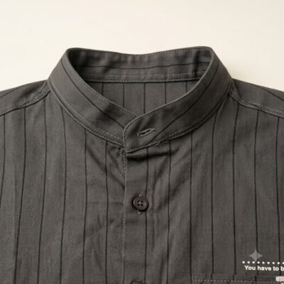 Mandarin_shirt_collar_detail_clo…_20260922221034 Aarvo Classic Stripe Grey