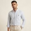 Model_wearing_striped_shirt_20260922213254_3 STRIPE SHIRT SKY BLUE