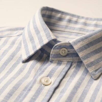 Shirt_collar_extreme_close-up_20260922213254 STRIPE SHIRT SKY BLUE