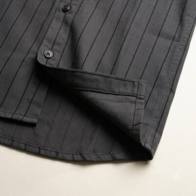 Shirt_hem_detail_close-up_20260922221034 Aarvo Classic Stripe Grey