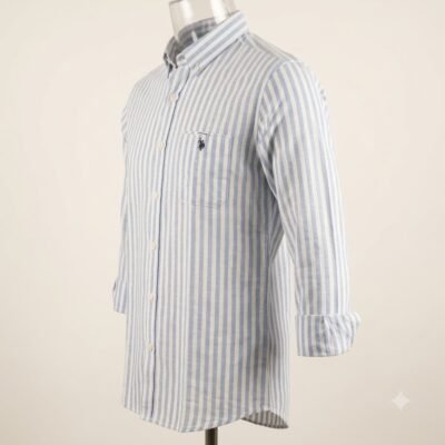 Side_view_of_striped_shirt_20260922213253 STRIPE SHIRT SKY BLUE